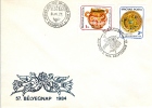 HUNGARY - 1984. FDC Set - 57th Stampday I./ Potteries Zsolnay - FDC