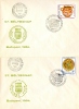 HUNGARY - 1984. FDC Set - 57th Stampday II. - FDC