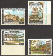 Rumänien; 1994; Michel 4950/3 **; Zerstörte Bauwerke - Unused Stamps