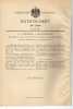 Original Patentschrift - L. Thielmann In Braunschweig , 1899 , Heizkörper !!! - Architettura