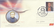 Louis Braille - 1800 -1852, CM, Maxicard,carte Maximum,obliterante Concordante,unused, Cluj Napoca 2009,Romania. - Handicap