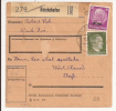 V892 - Carte Paquet REICHSHOFEN - 1941 - Mixte Timbres  HINDENBURG ELSASS / HITLER - - Autres & Non Classés