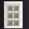 PORTOGALLO - PORTUGAL 1981 MAJOLICA MAIOLICA MAJOLIQUE AZULEJO BLOCK SHEET BLOCCO FOGLIETTO BLOC FEUILLET MNH - Neufs