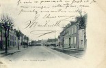 CRECY EN PONTHIEU - (80150) - CPA - Crécy, L'Avenue De La Gare - Crécy En Ponthieu - Crecy En Ponthieu