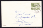 29.XII.1956  - Bedarfsbeleg (Mini- Format), Gelaufen Von Zürich Nach Linz / Österreich -  Siehe Scan  (ch 5171) - Storia Postale