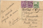 Tunisie Bizerte 1938 Sur Carte Daguin . Lettre Cover. - Cartas & Documentos