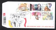 BELGIE   FDC  BELGISCHE  JAZZ - SPELERS    2004 - 2001-2010