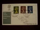 GREAT BRITAIN 1977  HIGH VALUES ILLUSTRATED OFFICIAL  FDC With FULL SET Of 2.2.1977 Release (3). - 1971-1980 Decimal Issues