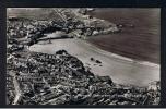 RB 842 - Aerial Real Photo Postcard - Newquay Cornwall - View Of Town & Fistral Bay - Newquay