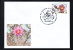 CACTUS FROM BOTANICAL GARDEN CLUJ NAPOCA, 2006, SPECIAL COVER, OBLITERATION CONCORDANTE, ROMANIA - Sukkulenten