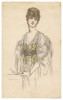 ILLUSTRATEURS -  Femme Avec Robe Jaune Par A. ZANDRINO Carte Postale - Zandrino