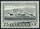 Iceland #305 (Michel 319)  Mint Never Hinged 25k President's Residence From 1957 - Neufs