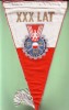 POLAND - Flag, Racing - Motorsport, Motorbike, 30 Year Polish Association Of Motorsport , Year 1980 - Abbigliamento, Souvenirs & Varie