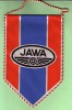 CZECH REPUBLIC - Flag, Racing - Motorsport, Motorbike, Jawa Motors, Year Cca 1970 - Kleding, Souvenirs & Andere