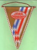 CZECH REPUBLIC - Flag, Racing - Motorsport, Motorbike, Jawa Motors, Year Cca 1970 - Bekleidung, Souvenirs Und Sonstige