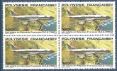 1979  Poly  N° PA 152 Nf** .Bloc De 4   . Les Avions.   D.C.8 (1963) - Unused Stamps
