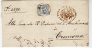 4910 AUSTRIA OSTERREICH TRENTO MALE' 1885 - Lettres & Documents