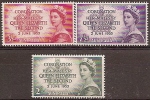 AUSTRALIA - 1953 Coronation. Scott 259-61. Mint Hinged * - Ongebruikt