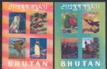 BHOUTAN BF024/25 Oiseaux - Bhoutan