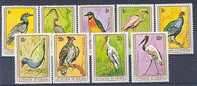 BURUNDI 802/10 Et PA0487/95 Oiseaux - Cicogne & Ciconiformi