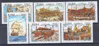 CUBA 2208/13 Constructions Navales - Unused Stamps
