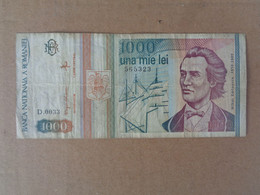 ROMANIA - BANCONOTA DA 1000 LEI DEL 1993 - BELLA - LEGGI - Romania