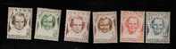 Netherlands - Semi-Postals - Princess Irene, Margriet And Beatrix - Scott B164-169 MNH - Ongebruikt