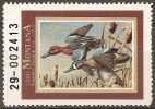 UNITED STATES -  1989 Montana Duck Hunting Stamp. MNH ** - Duck Stamps