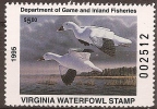 UNITED STATES -  1994  Virginia Duck Hunting Stamp. MNH **   0002512 - Duck Stamps