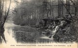 Cp , 94 , FONTENAY SOUS BOIS , Le Lac Des Minimes , Les Cascades , écrite , Ed : Malcuit - Fontenay Sous Bois