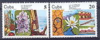 CUBA 2383/84 Ressources Hydrauliques - Unused Stamps