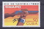 CUBA 2385 Journée De La Namibie - Unused Stamps