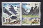 Norvege 1983 -  Yv. No.837-8 Obliteres,serie Complete - Used Stamps