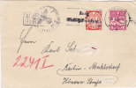 Dantzig, 1939, Yv PA21, 177, Mi 193,,203,  / 414 - Storia Postale