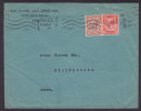 Great Britain Mm. H. PIM, Junr., & Co., Ltd LONDON 1921 Cover HÄLSINGBORG Sweden Perfin Perforé Lochung "WHP" (3 Scans) - Perfins