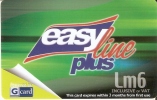 TARJETA DE MALTA EASY LINE PLUS DE LM6 - Malta