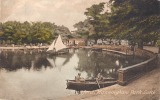 -BRADFORD Manningham Park Lake - Stamped 1927  OK - Bradford