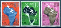 Somalia 1965 ITU  Mi.-Nr. 71 - 73 ** Mnh - Somalie (1960-...)