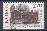 NORWAY 1987 Centenary Of Sandvig Collections, Maihaugen - Bjornstad Farm  FU - Used Stamps