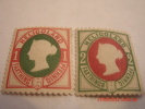 HELIGOLAND, SCOTT# 14 & 15, 1pf & 2pf, MINT OG - Helgoland