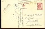 Carte Postale 119 I - Brussel1 En 1941 Vers Jemappes - Cartas & Documentos