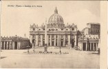 Roma - Place Et Basilique Saint Pierre - San Pietro