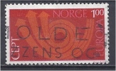 NORWAY 1973 Europa -1k  Europa Posthorn  AVU - Usati