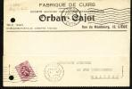 Fabrique De Cuir Orban-Cajot - Liège3 Le 19-5-1931 Sur 284 Vers Malines - Cartas & Documentos