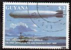 N° 2081 - Oblitéré  - Zeppelin - Guyana - Zeppelines