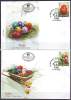 YUGOSLAVIA - JUGOSLAVIJA  - FDC - EASTER - EASTER EGGS  - 2006 - Ostern