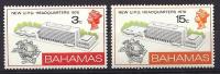 Bahamas, Year 1970, Mi 306-307, U.P.U. Headquarters, MNH** - Bahamas (1973-...)