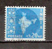 Timbre Inde République Y&T N° 101 Oblitéré. 20 NP. - Used Stamps