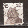 Timbre Inde République Y&T N° 444 Oblitéré. 15 P. - Gebraucht