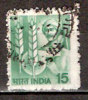 Timbre Inde République Y&T N° 612 (2) Oblitéré. 15 P. - Gebruikt